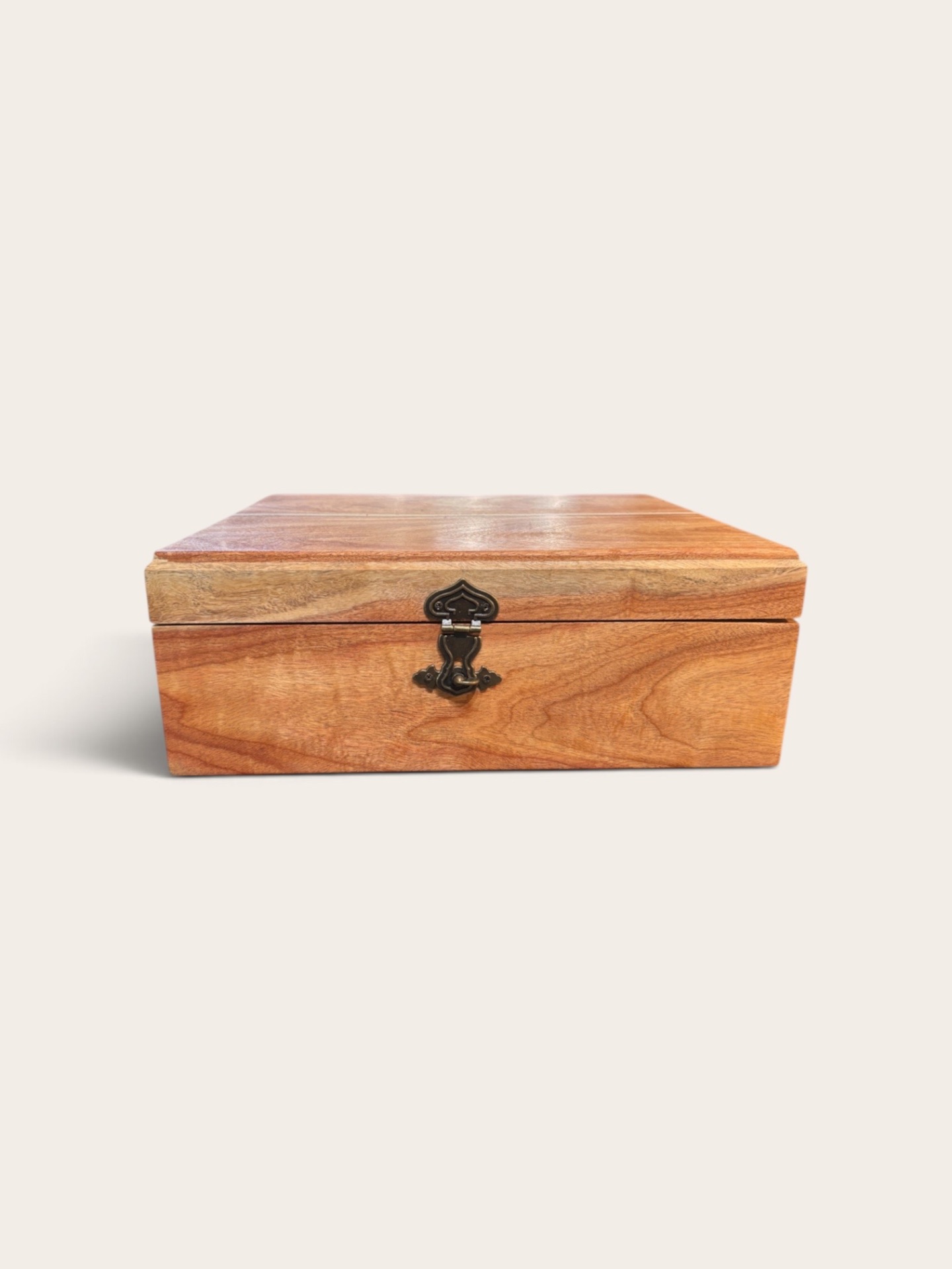Canary Wood Keepsake Box — Canary wood · Yellow heart · Fine fabric or epoxy lining