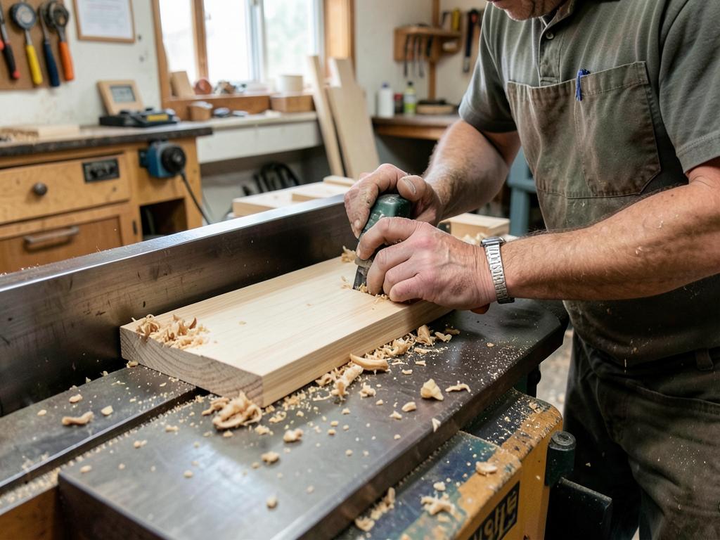 Jointer — step 5 of building the Counter Bread Box
