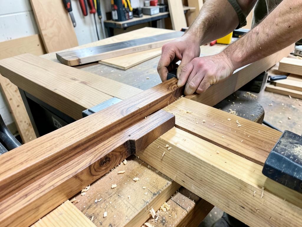 Router table — step 10 of building the Counter Bread Box