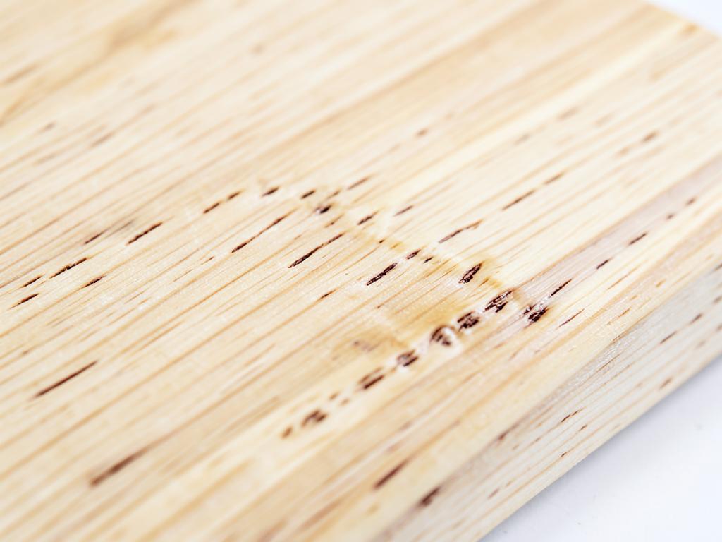 Close-up of White Oak hardwood grain